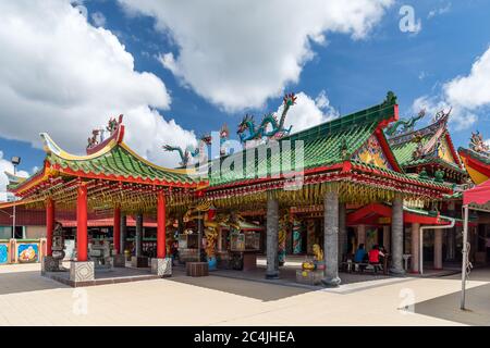 Miri, Sarawak, Malaisie: Temple taoïste 'Tua Pek Kong' Banque D'Images