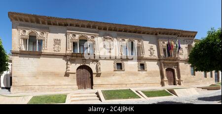 Hôtel de ville de Baeza. Ville Renaissance dans la province de Jaén. Site du patrimoine mondial. Andalousie, Espagne Banque D'Images