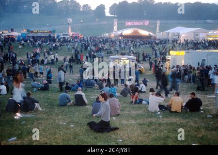 Homelands festival 2001, Matterley Bowl, Winchester, Hampshire, Angleterre, Royaume-Uni. Banque D'Images