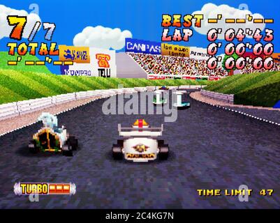 Extreme Go-Kart Racing - Sony PlayStation 1 PS1 PSX - usage éditorial uniquement Banque D'Images