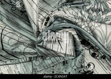 Industrie textile, divers types de toile. Texture textile Banque D'Images