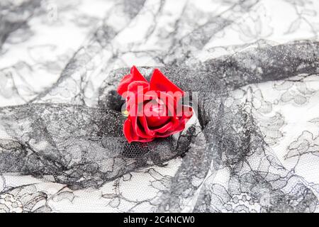 Industrie textile, divers types de toile. Texture textile Banque D'Images