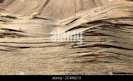 Ancien parquet brun beige texture de sol Banque D'Images