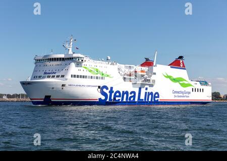 Stena Line ferry MECKLENBURG-VORPOMMERN aller Rostock. Banque D'Images