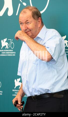 VENISE, ITALIE - SEPTEMBRE 03 : Roy Andersson participe à la photocall 'Om Det Oandliga' lors du 76e Festival du film de Venise le 03 septembre 2019 à Venise Banque D'Images