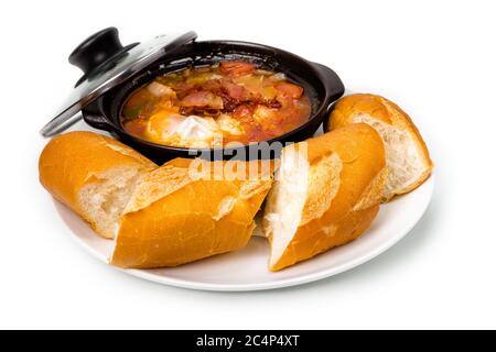 Un petit-déjeuner traditionnel Banque D'Images