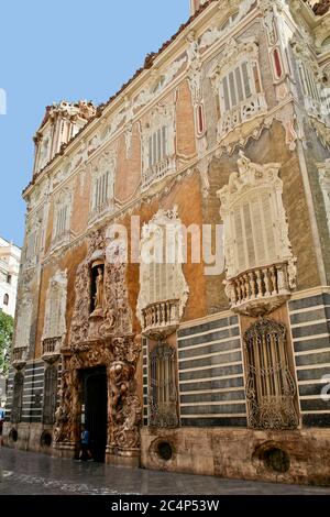 València, Comunidad Valenciana, Espagne. Museo Nacional de la Ceramica y de las Artes Suntuarias Gonzalez Martì. Banque D'Images