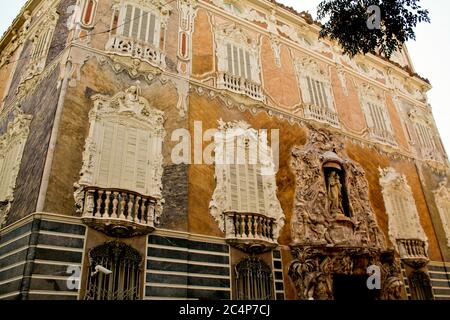 València, Comunidad Valenciana, Espagne. Museo Nacional de la Ceramica y de las Artes Suntuarias Gonzalez Martì. Banque D'Images