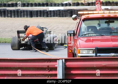 SVRA 2020 week-end au Mid-Ohio Road course Banque D'Images