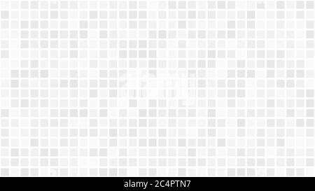 Arrière-plan abstrait de petits carrés ou pixels en blanc et gris. Illustration de Vecteur