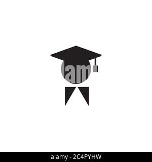 Avatar de l'université. Icône éducation. Illustration vectorielle de stock isolée sur fond blanc Illustration de Vecteur
