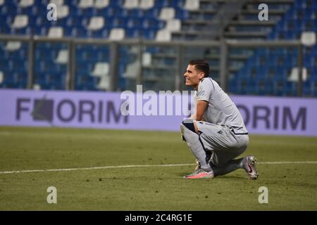 A , reggio emilia, Italie, 28 juin 2020, marco silvestri verona pendant Sassuolo vs Hellas Verona - - crédit: LM/Alessio Tarpini/Alay Live News Banque D'Images