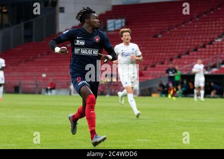 Copenhague, Danemark. 28 juin 2020. Le Klque (9) du FC Midtjylland vu pendant le match 3F Superliga entre le FC Copenhague et le FC Midtjylland à Telia Parken. (Crédit photo : Gonzales photo/Alamy Live News Banque D'Images