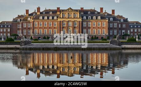 Château de Nordkirchen, Versailles de Westphalie, le plus grand palais baroque de Westphalie. Nordkirchen, Rhénanie-du-Nord-Westphalie, Allemagne. 06-29-2020 Banque D'Images