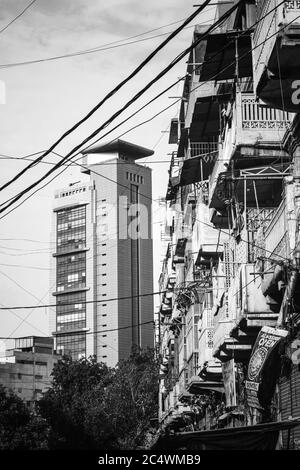 Aria de la vieille ville de Karachi Banque D'Images