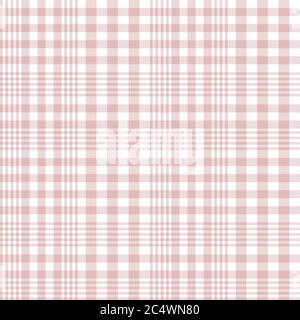 Motif texturé sans couture Glen Plaid rose adapté aux textiles et aux motifs de mode Banque D'Images