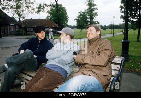 The Doves, Clapham Common 25 mai 2000, Clapham, Londres, Angleterre, Royaume-Uni. Banque D'Images