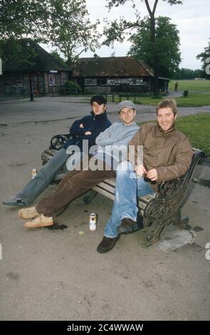 The Doves, Clapham Common 25 mai 2000, Clapham, Londres, Angleterre, Royaume-Uni. Banque D'Images