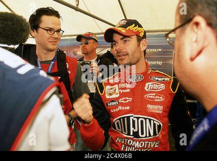 Jeff Gordon de l'équipe des États-Unis à la course ROC des champions Gran Caneria Espagne 2002 Banque D'Images