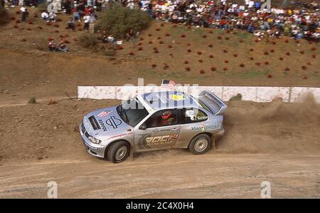 Jeff Gordon de l'équipe des États-Unis à la course ROC des champions Gran Caneria Espagne 2002 Banque D'Images