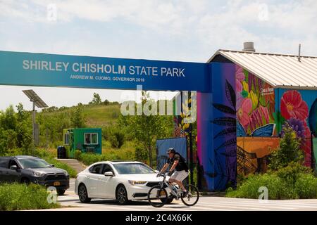 Shirley Chisholm State Park Brooklyn New York Banque D'Images