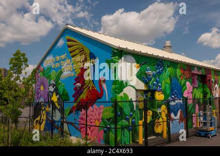 Shirley Chisholm State Park Brooklyn New York Banque D'Images