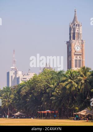 Mumbai, Inde - 5 décembre 2018 : parc central à Mumbai. Banque D'Images