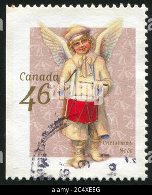 CANADA - VERS 1999 : timbre imprimé par le Canada, montre Angel, vers 1999 Banque D'Images