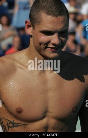 Florent Manaudou lors de l'Open EDF 2011 le 26 2011 juin à Paris - photo Laurent Lairys / DPPI Banque D'Images