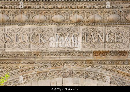 Chicago stock Exchange Arch, Art Institute of Chicago, Chicago, Illinois, États-Unis Banque D'Images