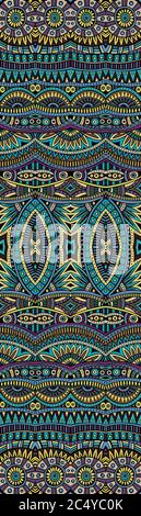 Abstrait vecteur tribal ethnique sans couture modèle Illustration de Vecteur