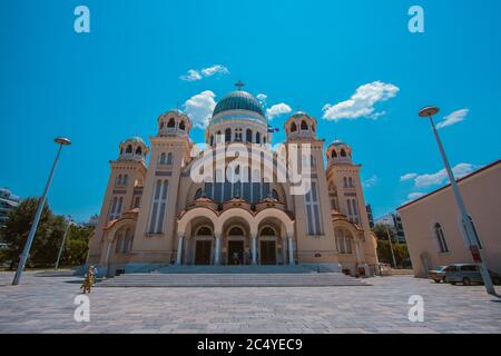 Cathédrale Saint-Andrew, basilique de Patras, Grèce Banque D'Images