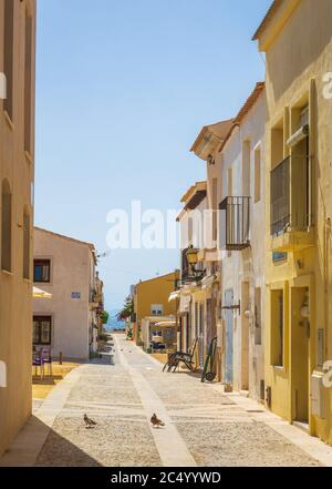 Île de Tabarca en Espagne. Eau turquoise cristalline. Province d'Alicante. Espagne Banque D'Images