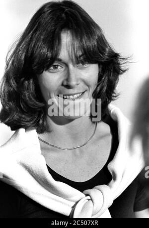 L'actrice Kate Jackson des Angels de Charlie à l'entraînement de Jane Fonda à Beverly Hills, CA, 1980 Banque D'Images