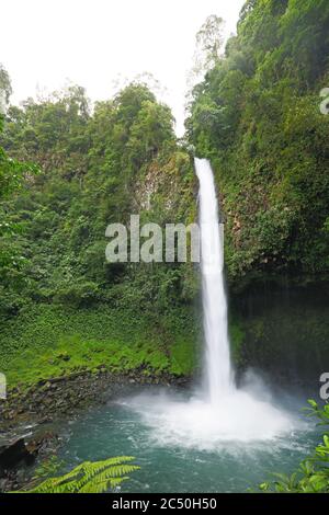 Cascade de la Fortuna, Costa Rica, la Fortuna Banque D'Images