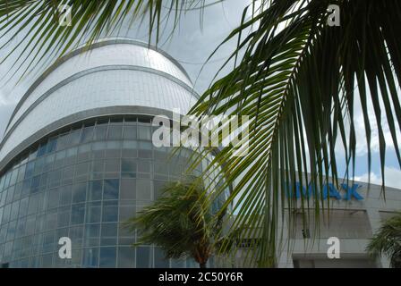 Le Dome et le cinéma IMAX, SM Mall of Asia, Pasay, Metro Manila, Philippines. Banque D'Images