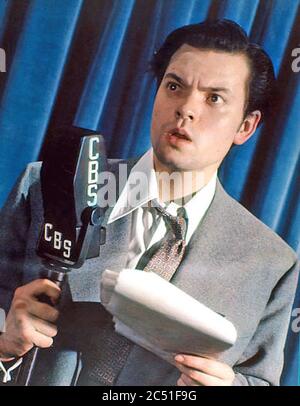 ORSON WELLES (1915-1985) acteur, écrivain et producteur américain en 1938. Photo: Galerie nationale de portrait Smithsonian Banque D'Images