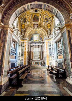 Basilique Santa Pudenziana - Rome, Italie Banque D'Images