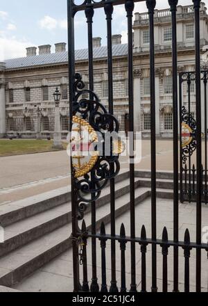 Admirals House Old Royal Navy College Greenwich Londres Banque D'Images