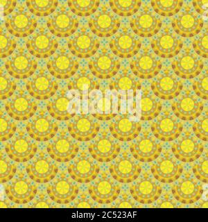 Motif ethnique abstrait floral sans couture Illustration de Vecteur