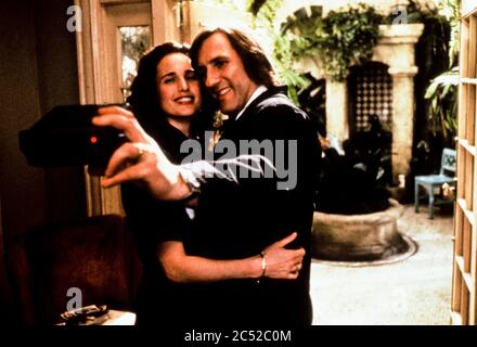 gerard depardieu, andie macdowell, carte verte, 1990 Banque D'Images