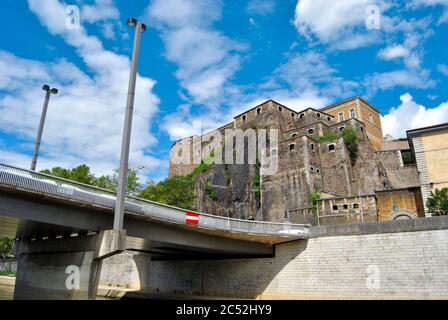 Le fort Saint Jean à Lyon, France Banque D'Images