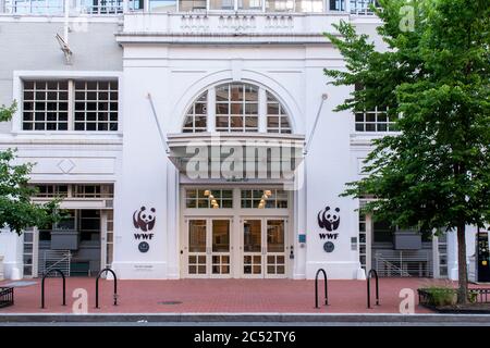 Washington, D.C., Etats-Unis - juin 12 2020: Fonds mondial pour la nature WWF Siège Building à Washington, D.C. Banque D'Images