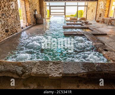 Ferme du vent près du Château Richeux, Saint-Malo, France Banque D'Images