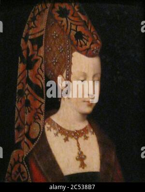 Isabelle de Portugal Duchesse de Bourgogne. Banque D'Images