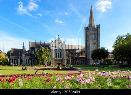 Dublin, République d'Irlande, cathédrale Saint-Patrick Banque D'Images