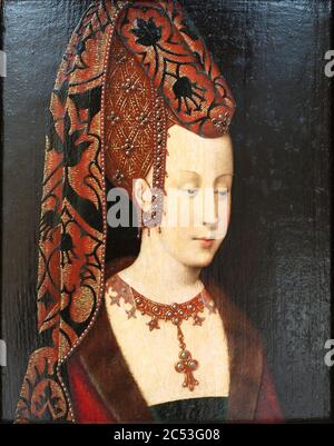 Isabelle de Portugal (1397-1471). Banque D'Images