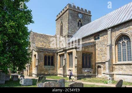 Eglise Saint-Pierre et Saint-Paul, Church Street, Wantage, Oxfordshire, Angleterre, Royaume-Uni Banque D'Images