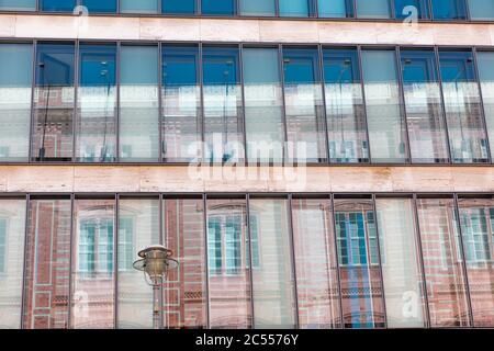 Ministère fédéral des Affaires étrangères, Werdescher Markt, Facade, Mitte, Berlin, Allemagne Banque D'Images