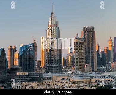 Adresse Boulevard Hotel, Downtown, Dubai, Émirats Arabes Unis Banque D'Images